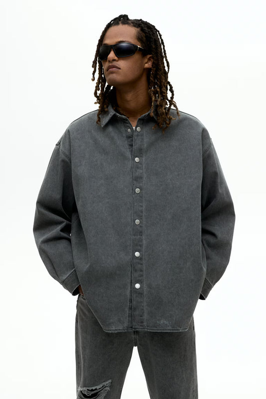Oversized Fit Denim shirt
